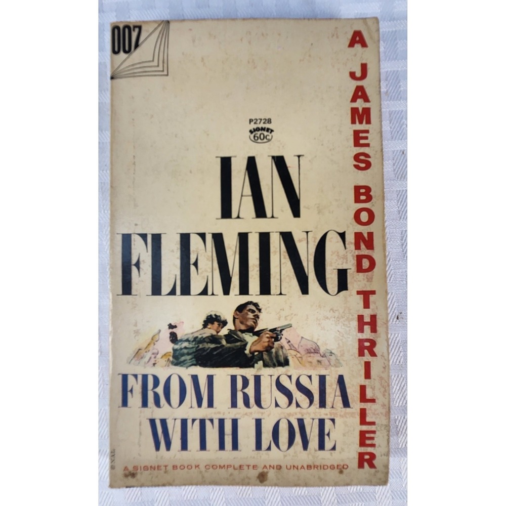 James Bond 007 From Russia With Love by Ian Fleming 1957 UNCENSORED
